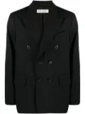 OUR LEGACY Unconstructed double-breasted blazer - Black