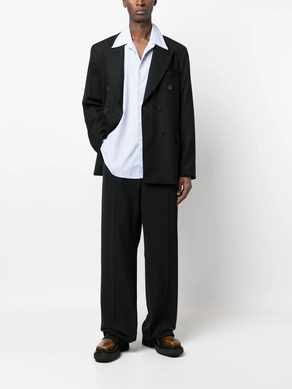 OUR LEGACY Unconstructed double-breasted Blazer - Farfetch