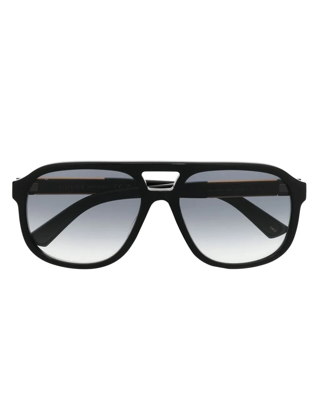 

Gucci Eyewear lentes de sol con armazón estilo piloto - Negro