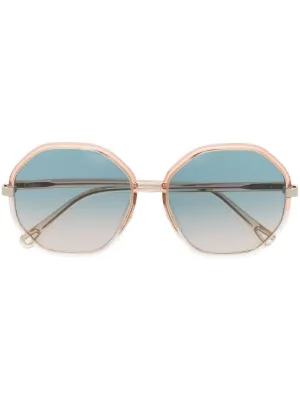 Chloé Eyewear オーバーサイズ サングラス | グレー | FARFETCH JP