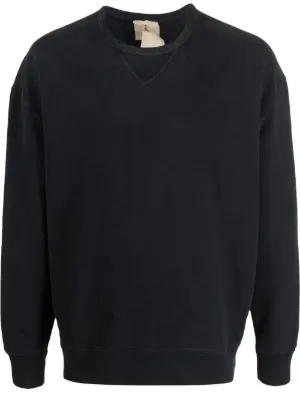 Ten c｜ (FELPA GIROCOLLO SWEATSHIRT (25CTCUF03001A06018 Ten C Crew Sweatshirt Felpa Girocollo Black | Yards Store