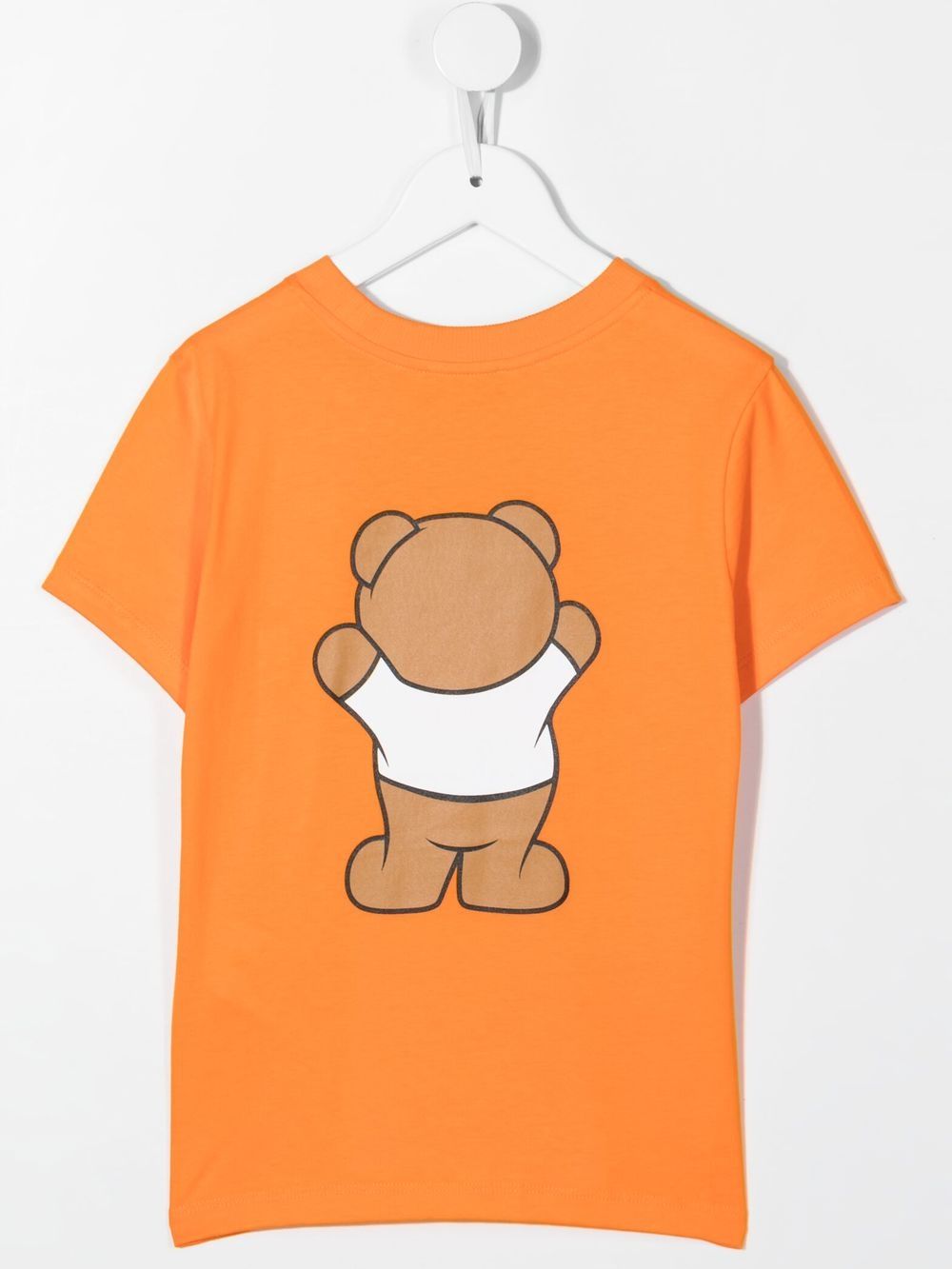 Moschino Kids T-shirt met teddybeerprint - Oranje