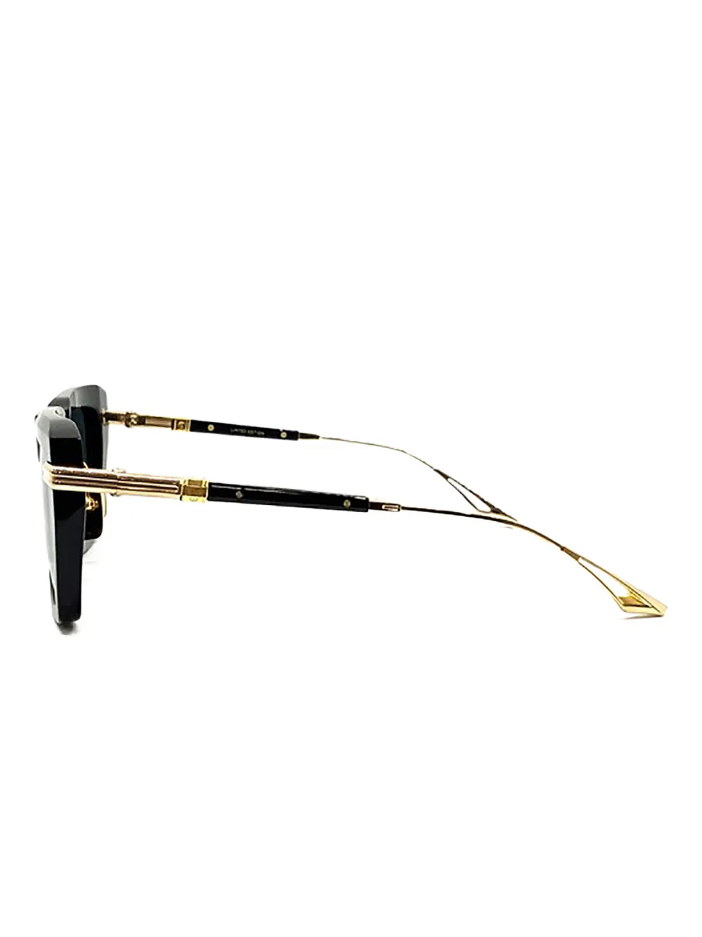Dita Eyewear Zonnebril met vierkant montuur Zwart