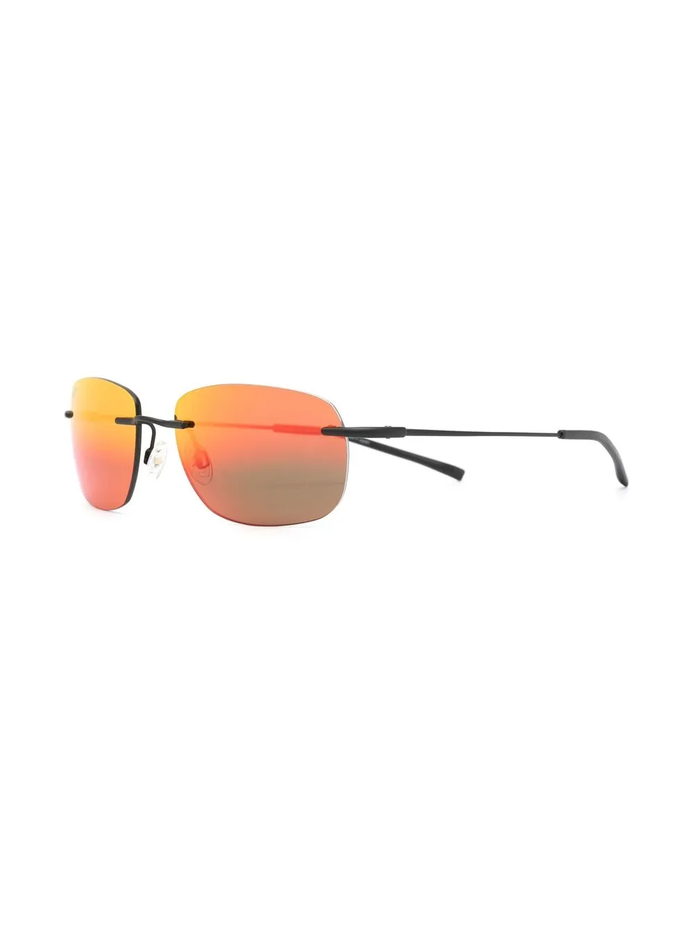Maui Jim Tinted ovalframe Sunglasses Farfetch