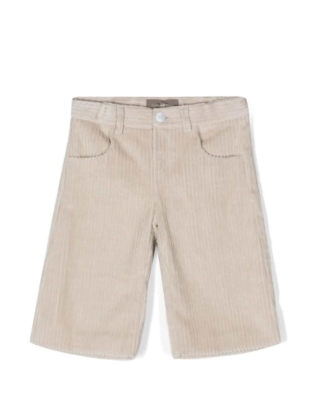 

Little Bear corduroy cotton trousers - Neutrals