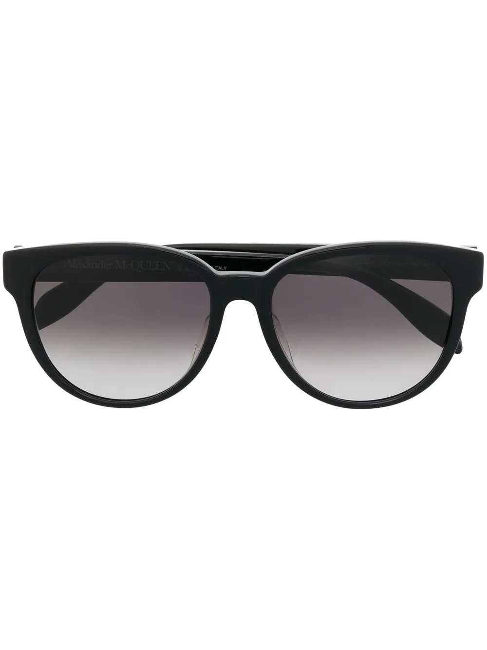 

Alexander McQueen Eyewear lentes de sol con armazón redonda - Negro