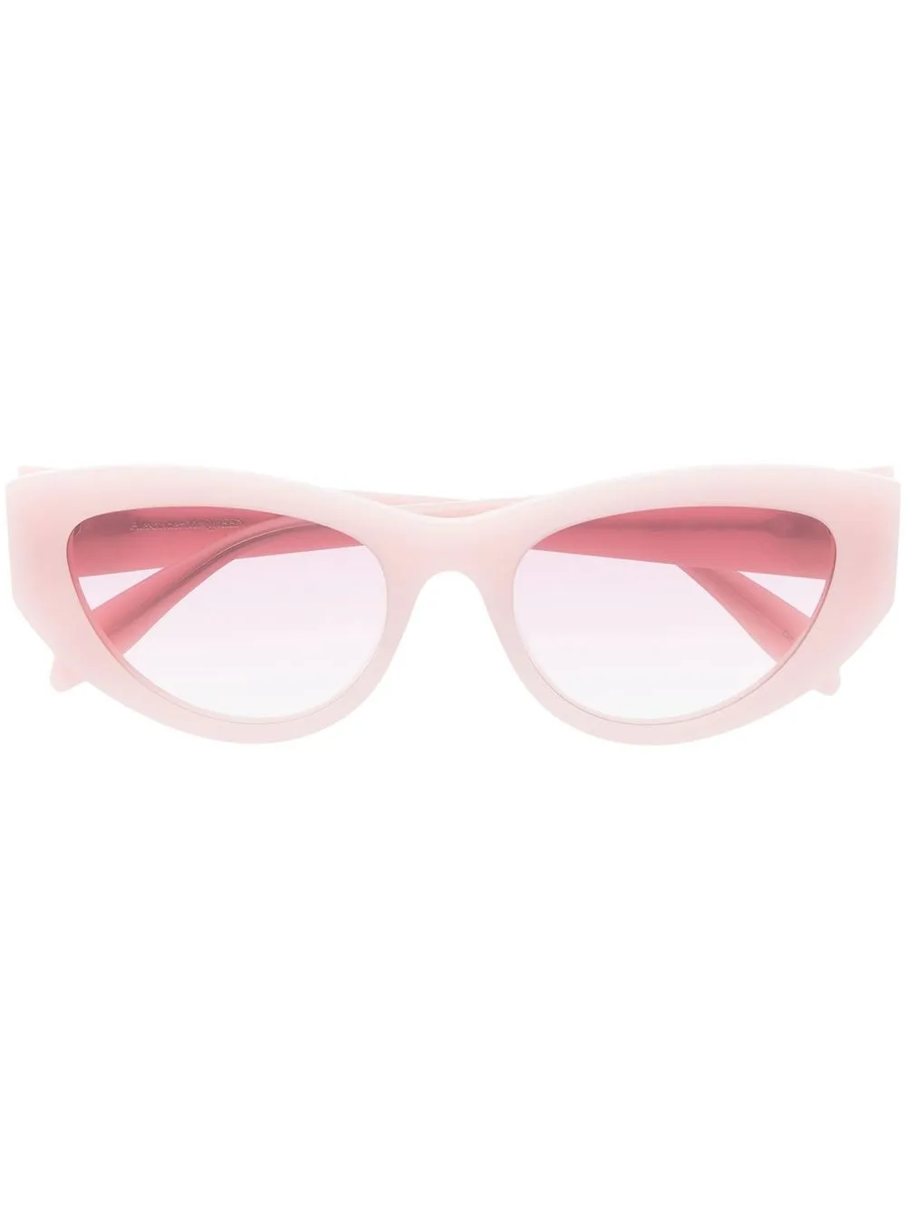 

Alexander McQueen Eyewear lentes de sol con armazón cat eye - Rosado