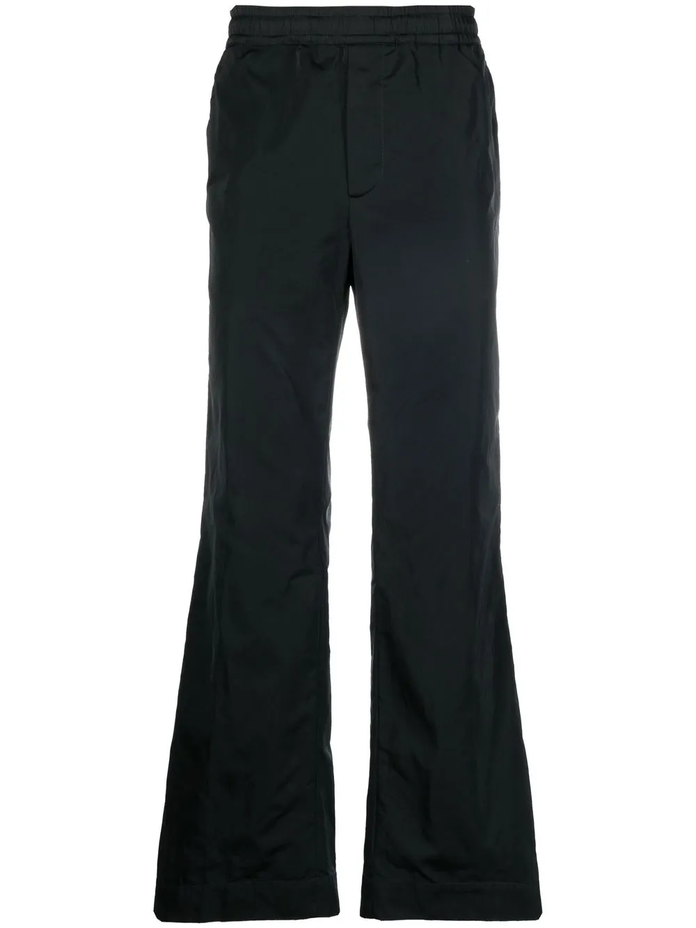 

MM6 Maison Margiela flared high-waisted trousers - Black