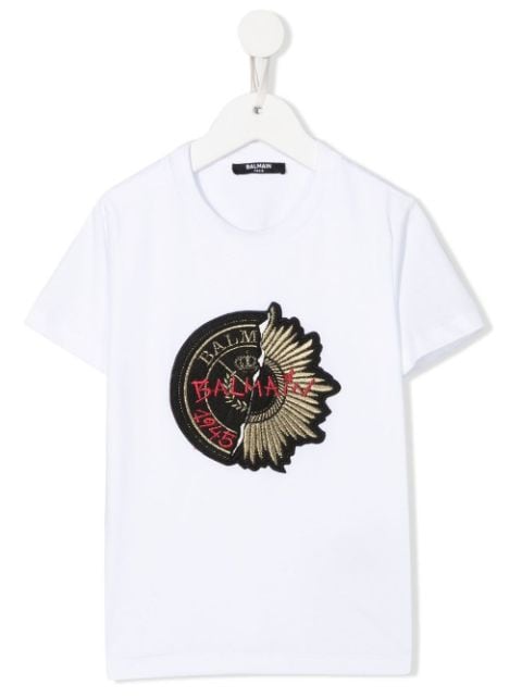 logo-patch short-sleeve T-shirt