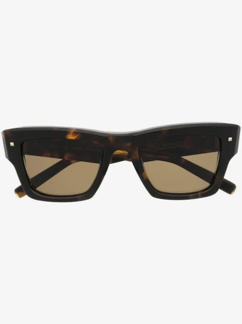 VALENTINO GARAVANI EYEWEAR Rockstud square-frame sunglasses