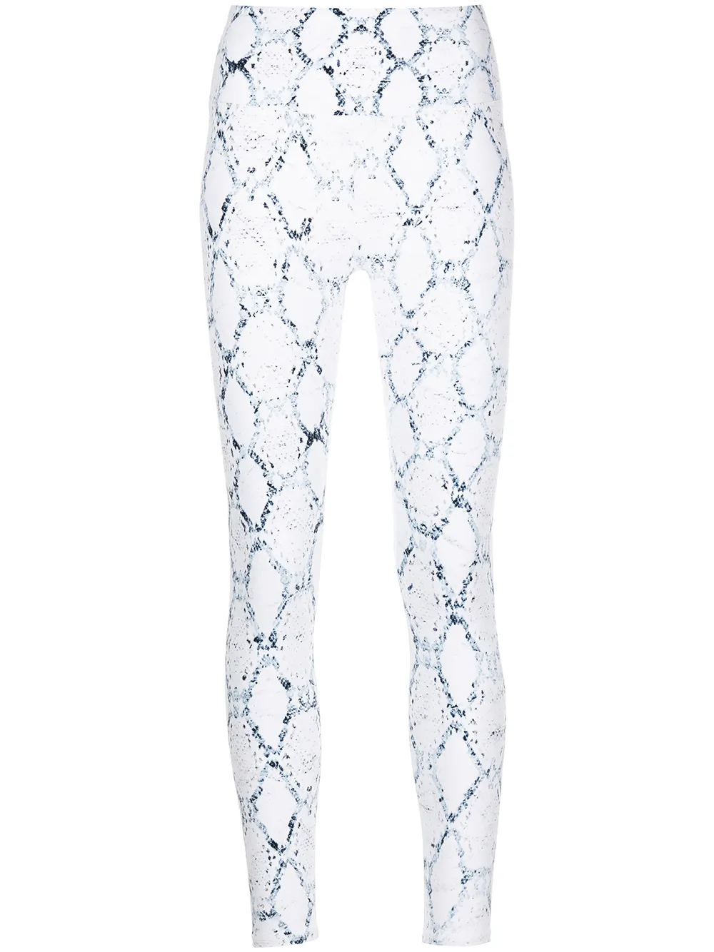 

Varley Let's-Go snakeskin print leggings - White