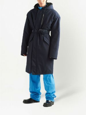 Imperméable zippé à capuche Farfetch Homme Vêtements Manteaux & Vestes Manteaux Imperméables 