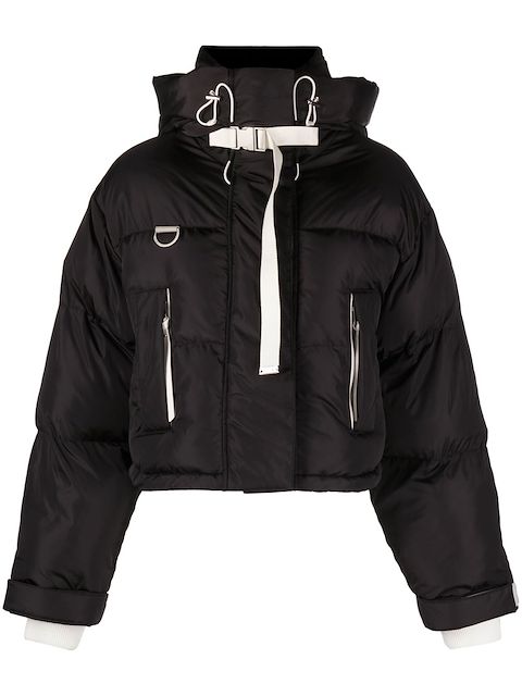 Shoreditch Ski Club Willow cropped puffer jacket