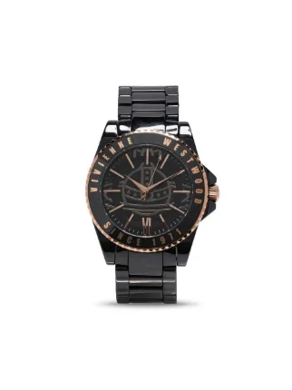 美品　Vivienne Westwood　SLOANE STREET　ブラック Vivienne Westwood Sloane 2 Renata 40.5 Mm | Black | FARFETCH HK