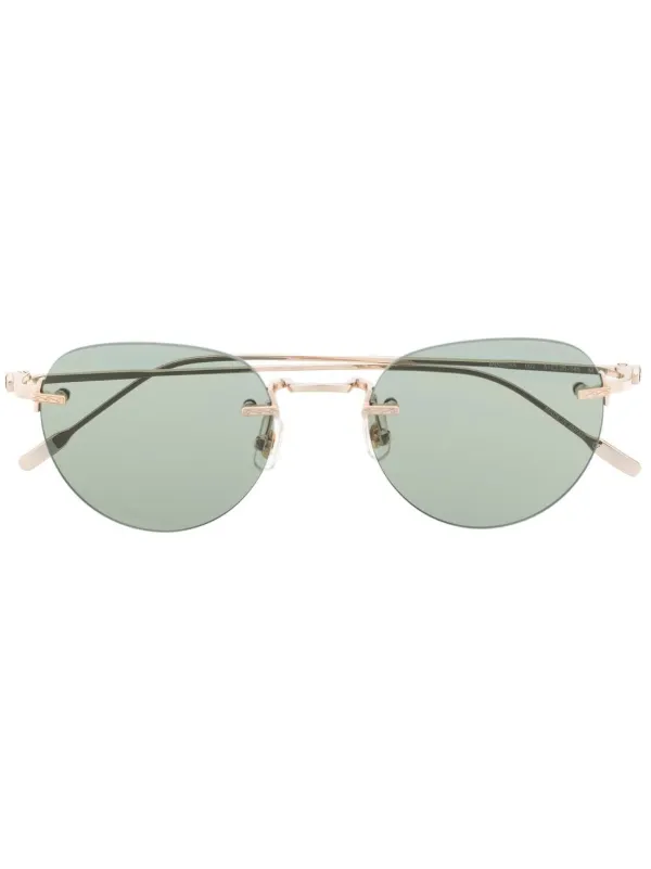 Montblanc round sunglasses clearance