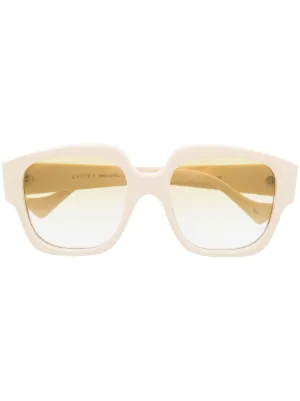 Gucci Eyewear Interlocking-G oversize-frame Sunglasses  display picture 3