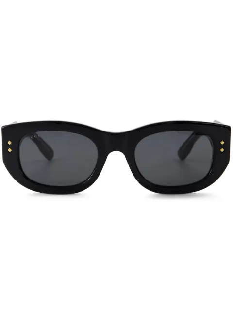 Gucci Eyewear rectangle-frame tinted sunglasses