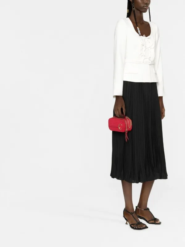 美品☆self-portrait☆プリーツワンピース Self-Portrait プリーツ ワンピース | ブラック | FARFETCH JP