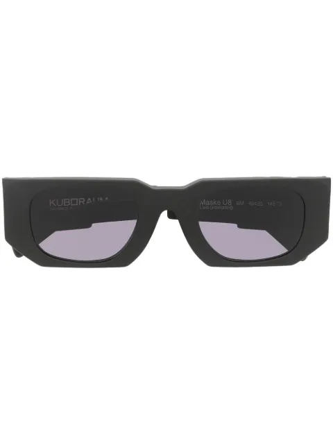 Kuboraum U8 rectangle-frame sunglasses