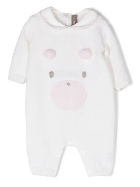 Little Bear bear-print romper