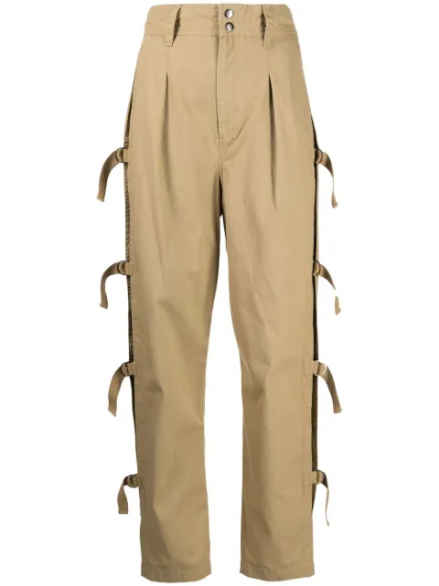 MARANT ÉTOILE Keowina high-waisted tapered trousers