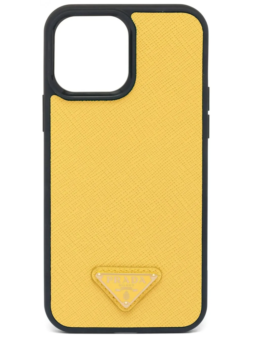 

Prada triangle-logo iPhone 13 Pro Max cover - Yellow