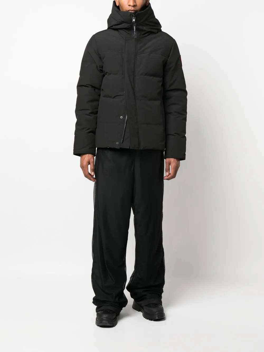 Canada Goose Gewatteerde parka - Zwart