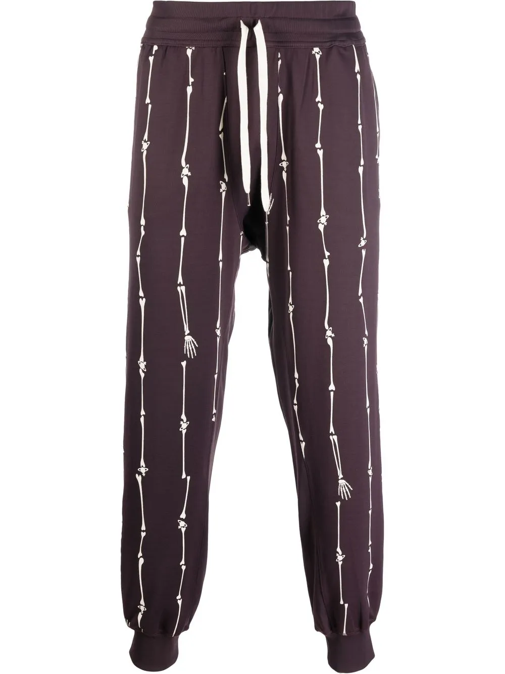 

Vivienne Westwood pants con huesos estampados - Morado