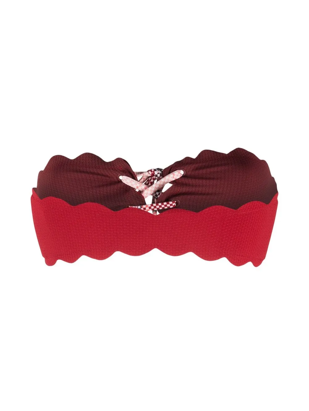 Marysia Strapless bikinitop - Rood