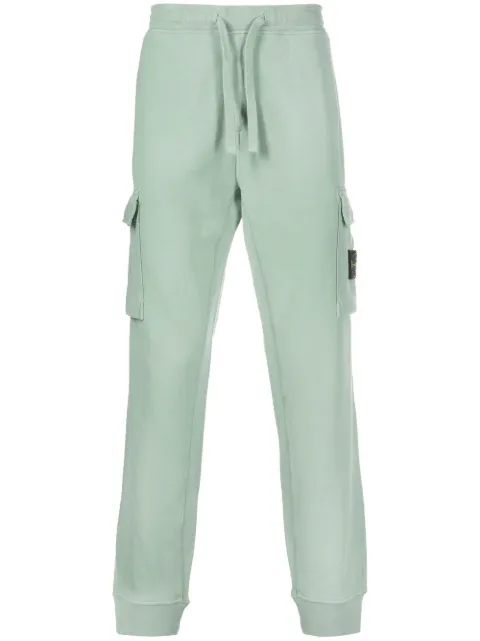 Compass-patch track pants