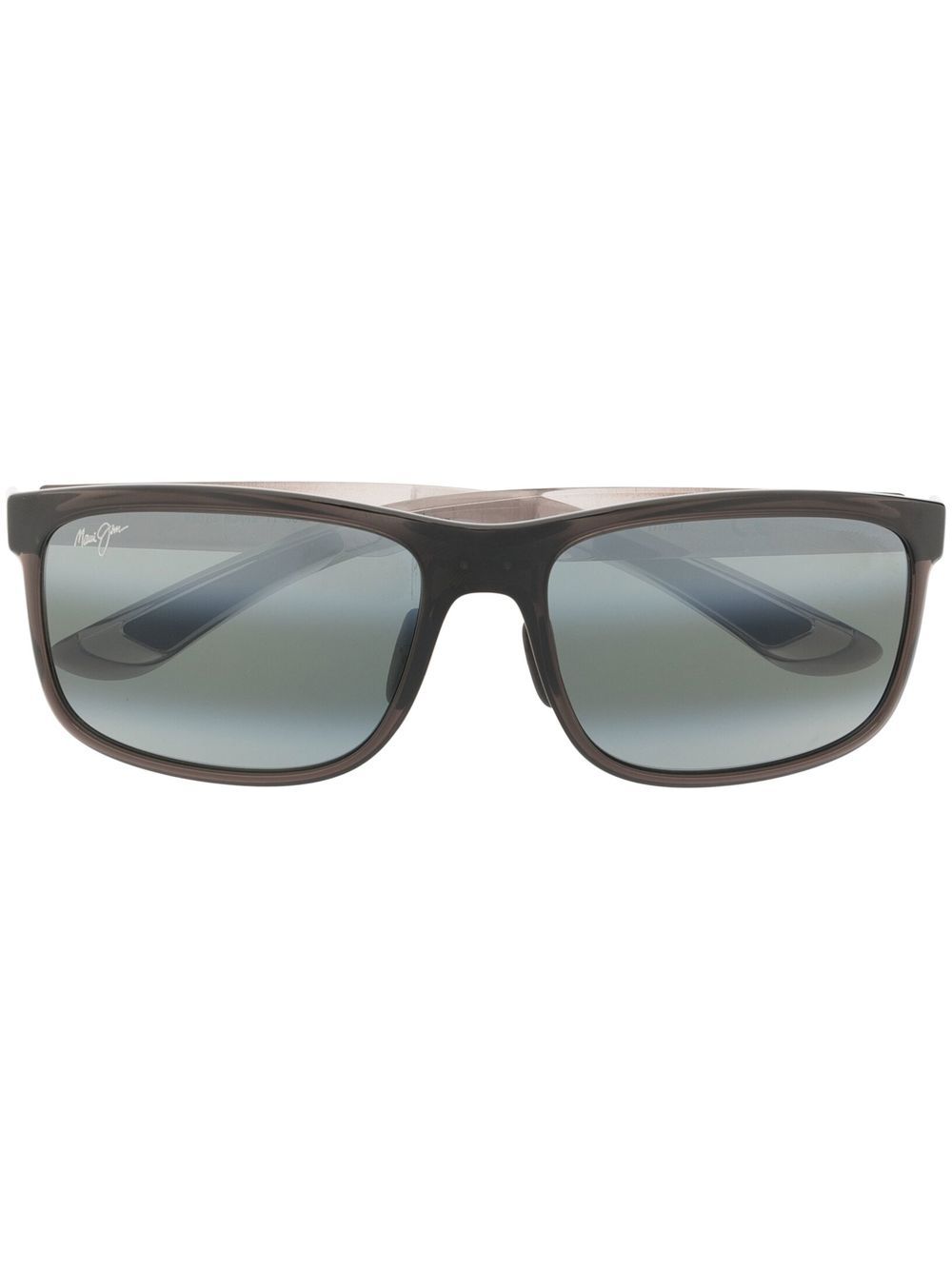 

Maui Jim lentes de sol con armazón rectangular - Marrón