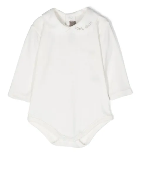 Little Bear logo-embroidered long-sleeve body