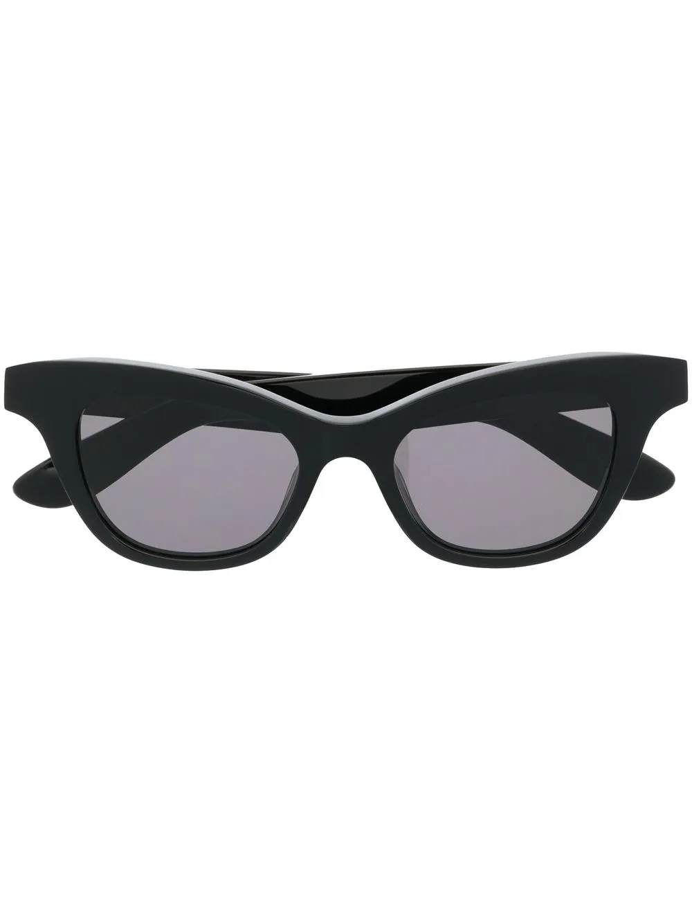 

Alexander McQueen Eyewear lentes de sol con armazón cat eye - Negro