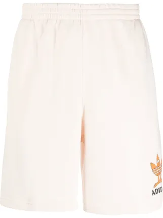 Cream adidas shop shorts
