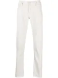 Jacob Cohën Bard slim-fit straight leg trousers - White