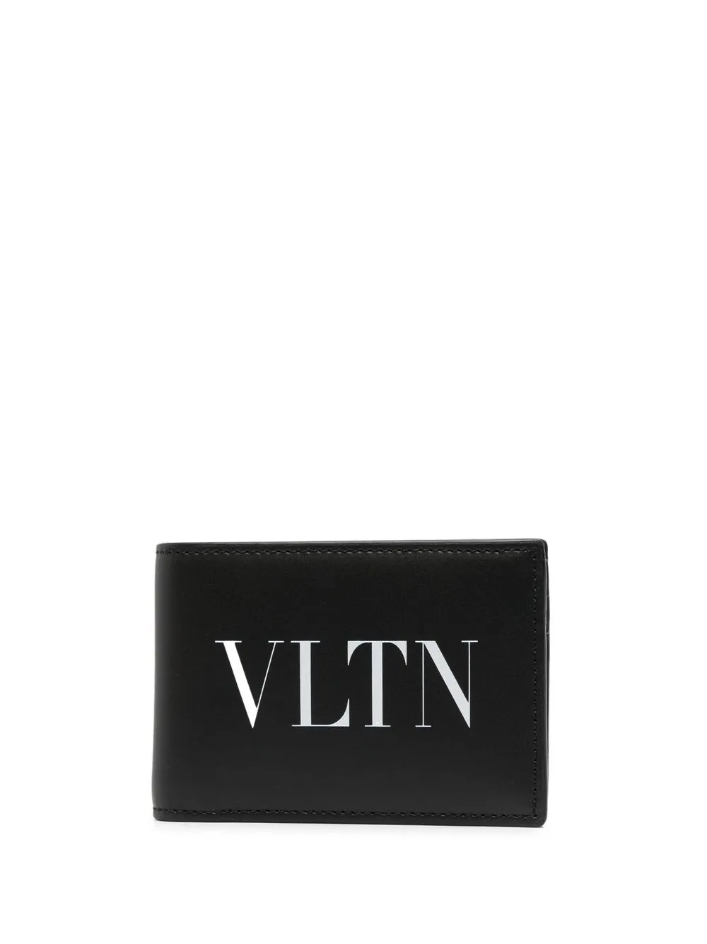 

Valentino Garavani cartera plegable con logo estampado - Negro