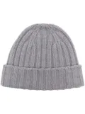 ASPESI chunky ribbed-knit beanie - Grey