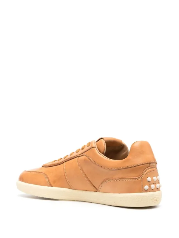 Tod's low-top Leather Sneakers | Brown | FARFETCH PL
