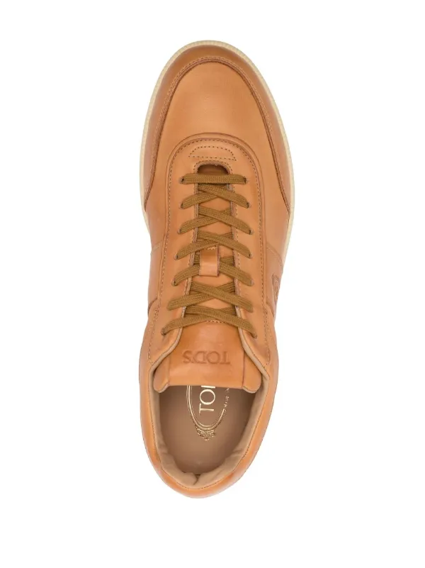 【TOD'S】LOW-TOP SNEAKERS Tod's low-top Leather Sneakers | Brown | FARFETCH PL