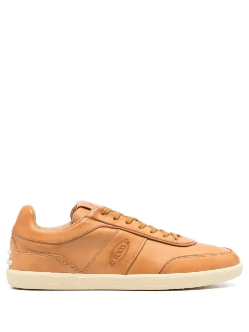 Tod's baskets en cuir - Marron - Tod's - Modalova