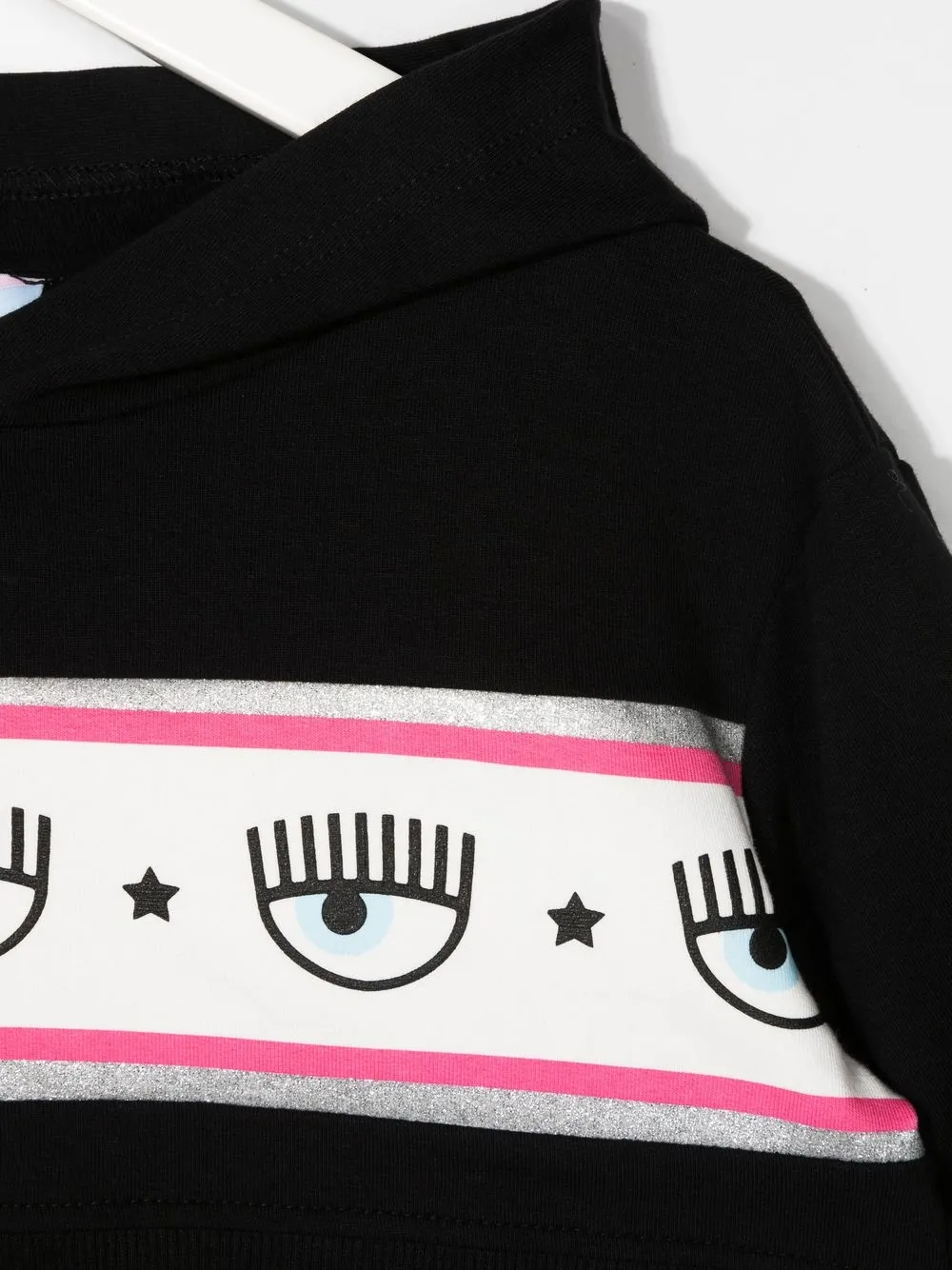 Chiara Ferragni Kids Felpa crop con stampa | Top | Image 3