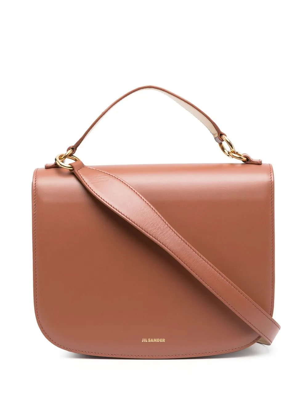 

Jil Sander bolsa crossbody con logo estampado - Rosado