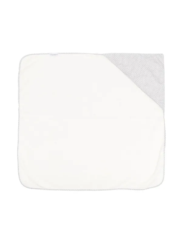 Emporio Armani Kids フーデッドバスタオル | ニュートラル | FARFETCH JP