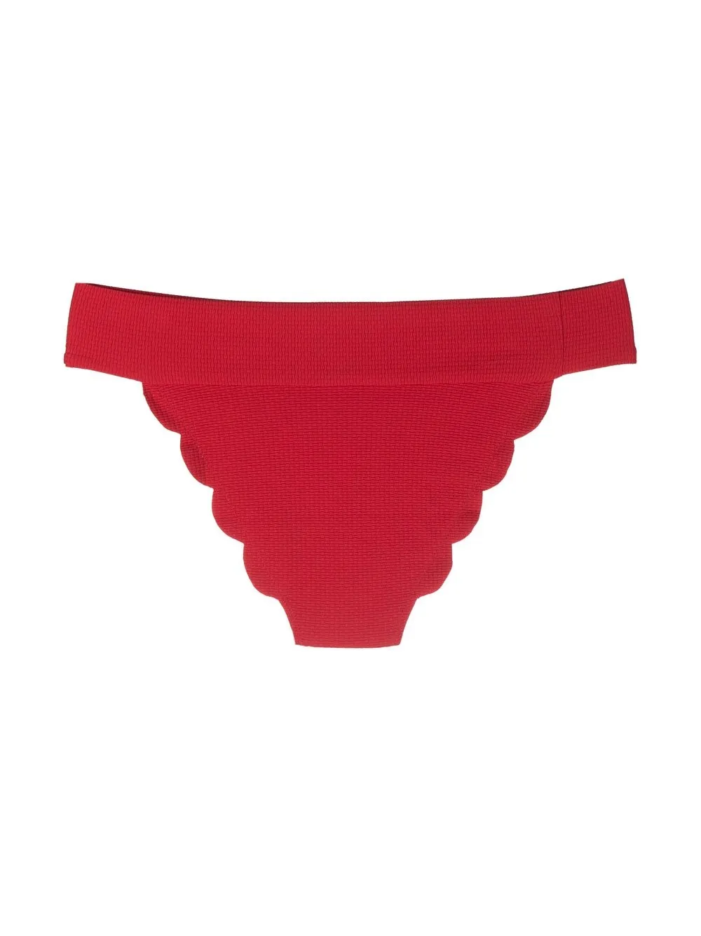 Marysia Gewelfde bikinislip - Rood