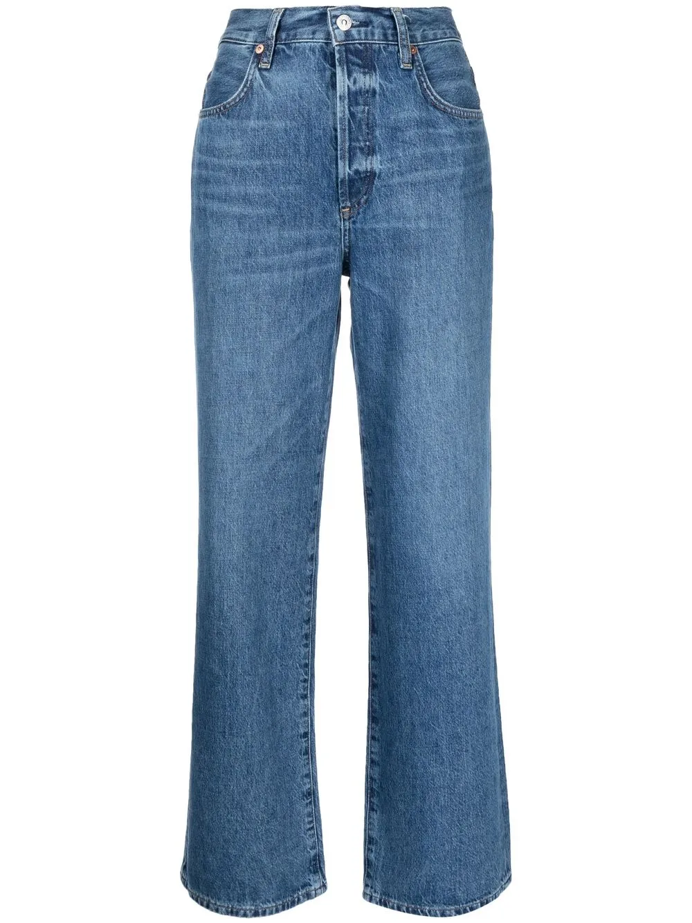 

Citizens of Humanity Calista straight cropped jeans - Blue