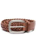 Golden Goose interwoven-design belt - Brown