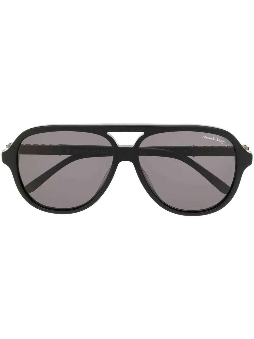 

Alexander McQueen Eyewear tinted pilot-frame sunglasses - Black