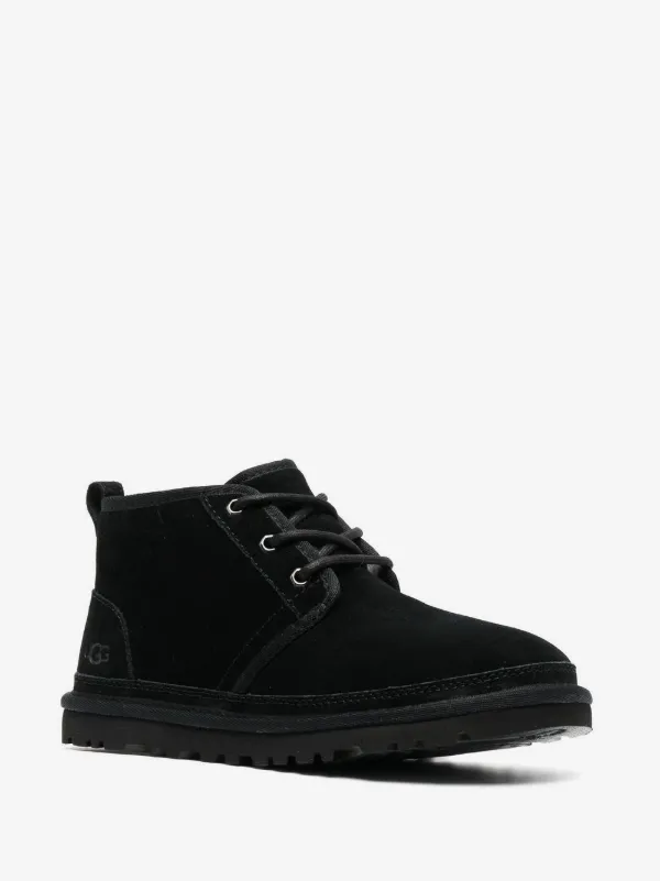 UGG Neumel lace-up Desert Boots | Black | FARFETCH CA display picture 3