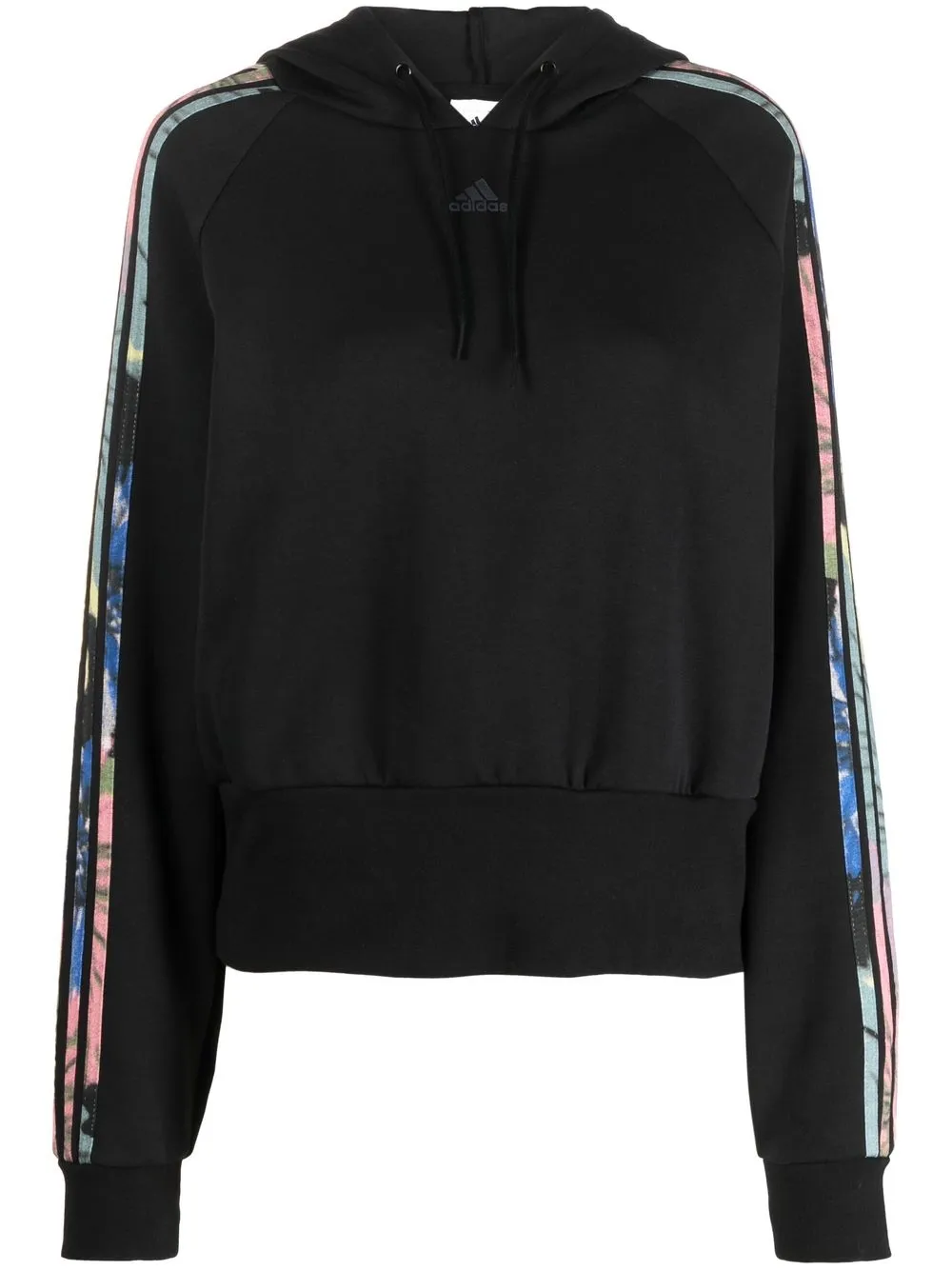 

adidas hoodie con logo bordado - Negro