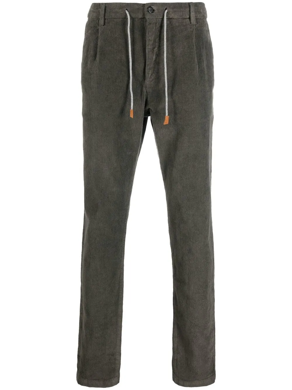 

Eleventy corduroy straight-leg trousers - Green